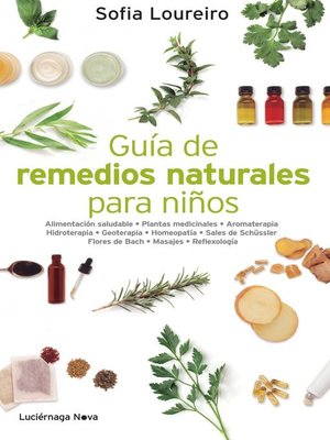 cover image of Guía de remedios naturales para niños
